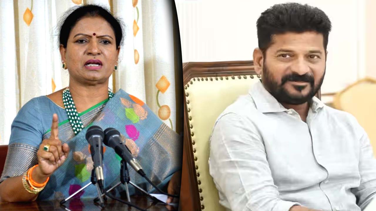 CM Revanth Reddy spoke to Bharatiya Janata Party MP DK Aruna