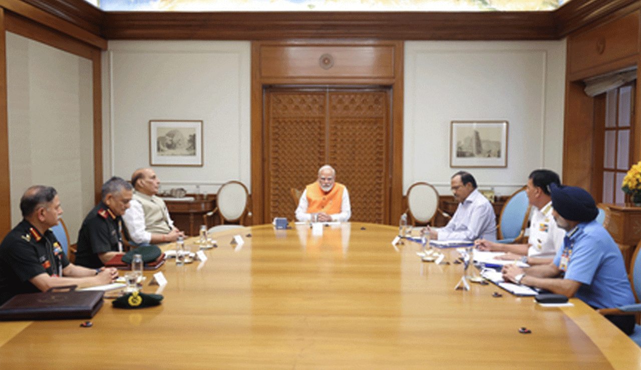 Ajit Doval holds emergency meeting with Prime Minister Modi