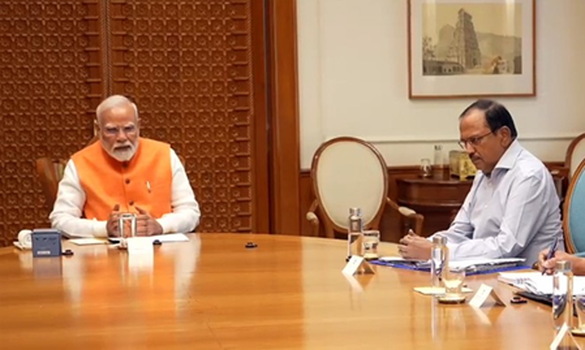 Ajit Doval meets Prime Minister Modi