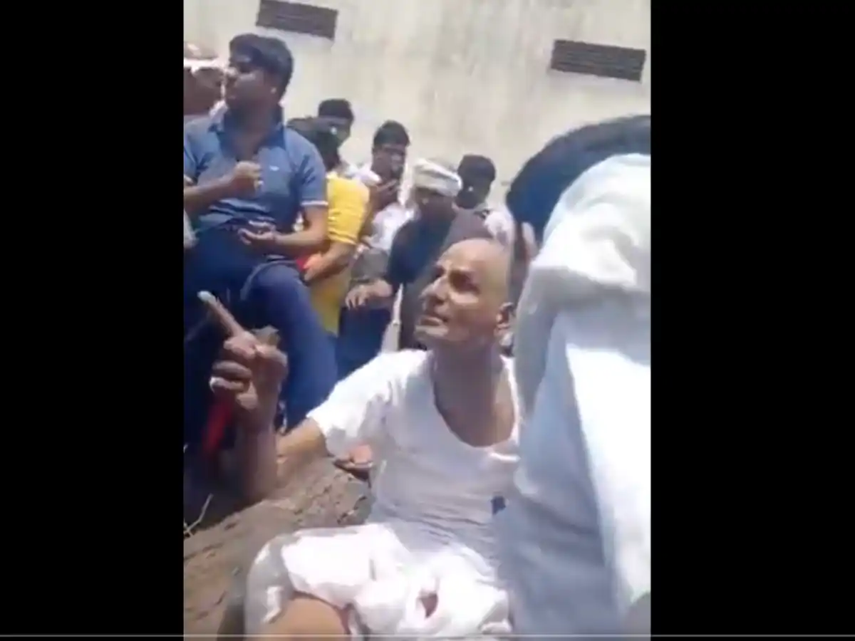 In Jaipur, a man lies on pyre and stops his mother's cremation for silver bangles
