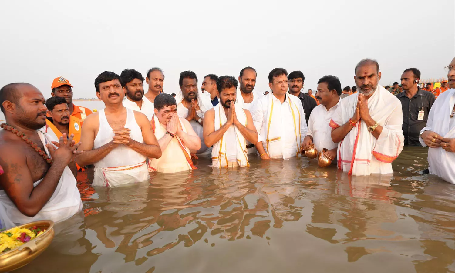 Saraswati River Pushkaram to end today