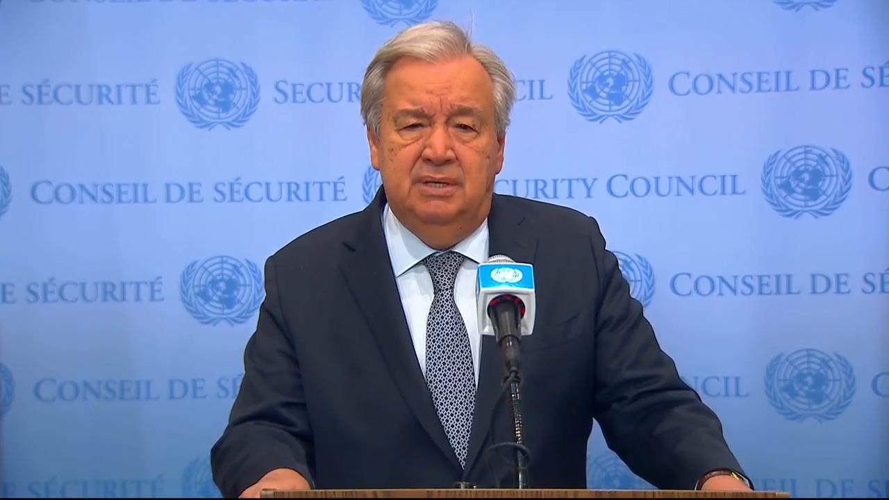 United Nations chief warns against escalation amid tensions between India and Pakistan