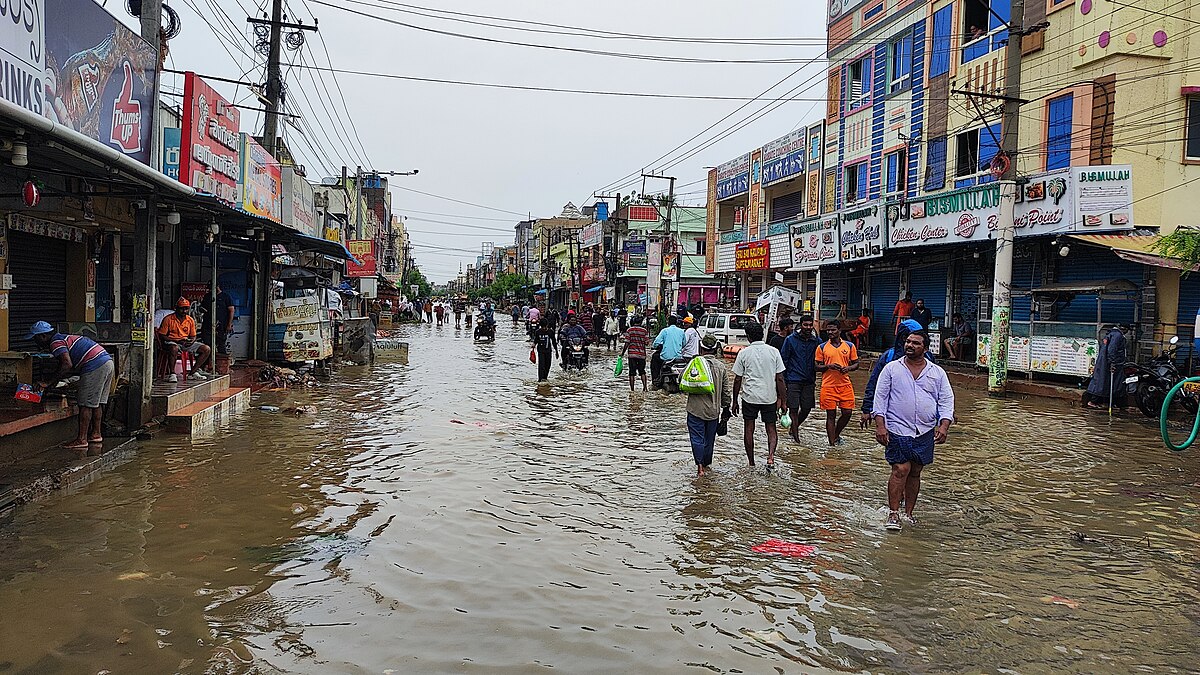 Vijayawada , Waterlogged colonies