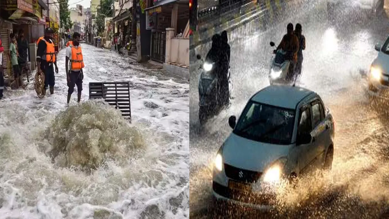 Alert for the people of Hyderabad Heavy rains for another three hours