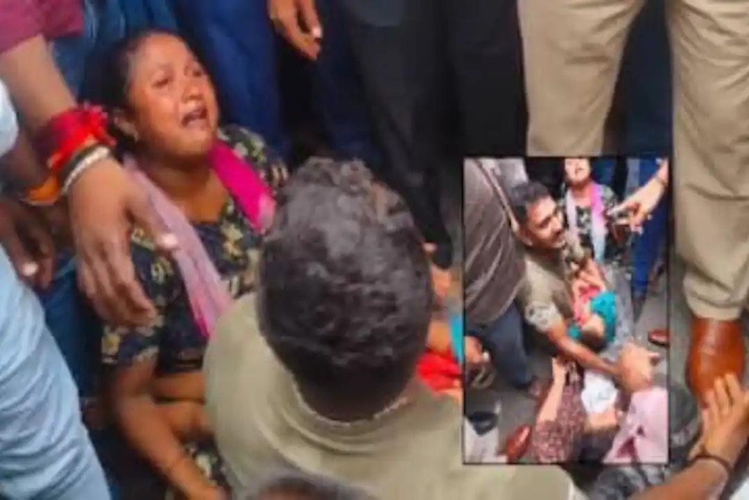 Heart Wrenching Incident Traffic Police Blunder During Helmet Check Claims Girl's Life In Mandya