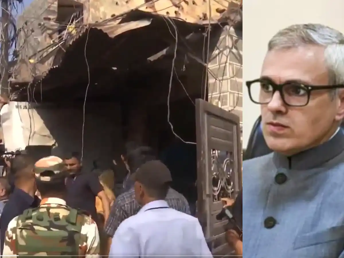 Jammu and Kashmir CM Omar Abdullah visits houses damaged in Pakistan attack