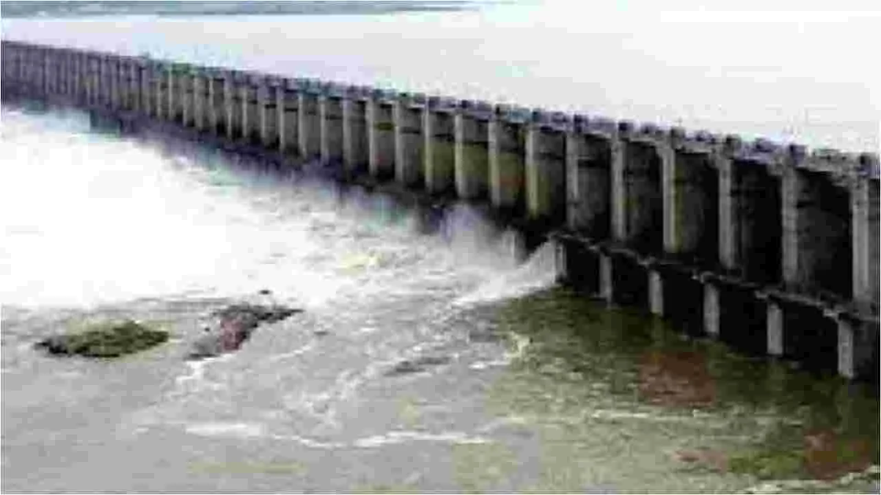 Mahabubnagar Jurala Project flood gates opened