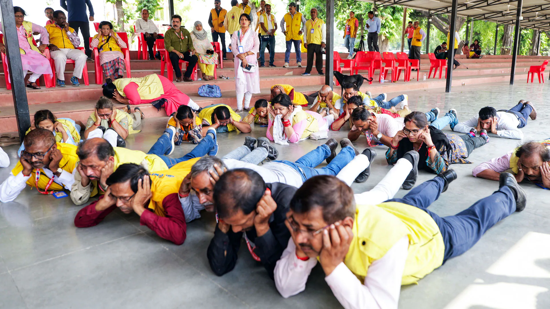 modi government announced that it would conduct a mock drill.