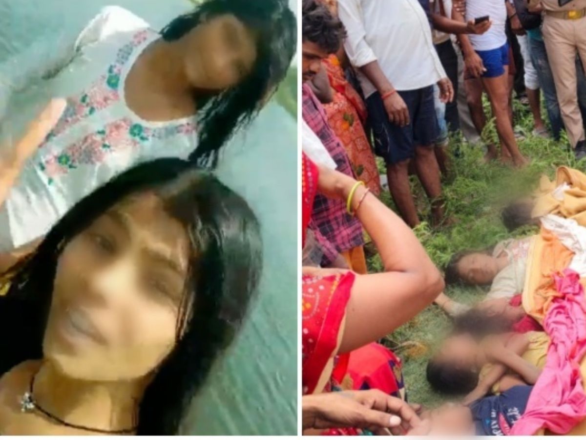 6 sisters drown while making reel in Yamuna, all die Slipped into deep water, rescue failed to save