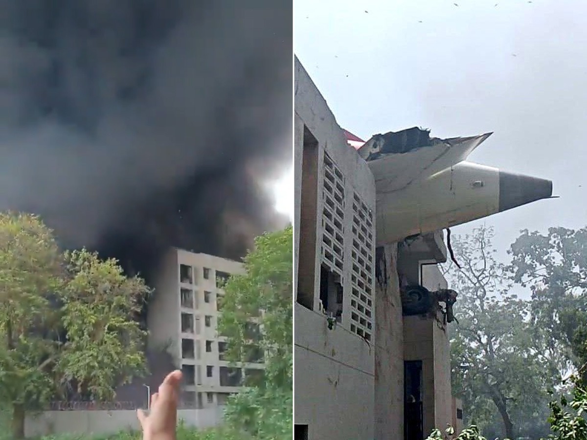 Air India Plane Crash 20 Students Feared Dead at BJ Medical College and Civil Hospital in Ahmedabad