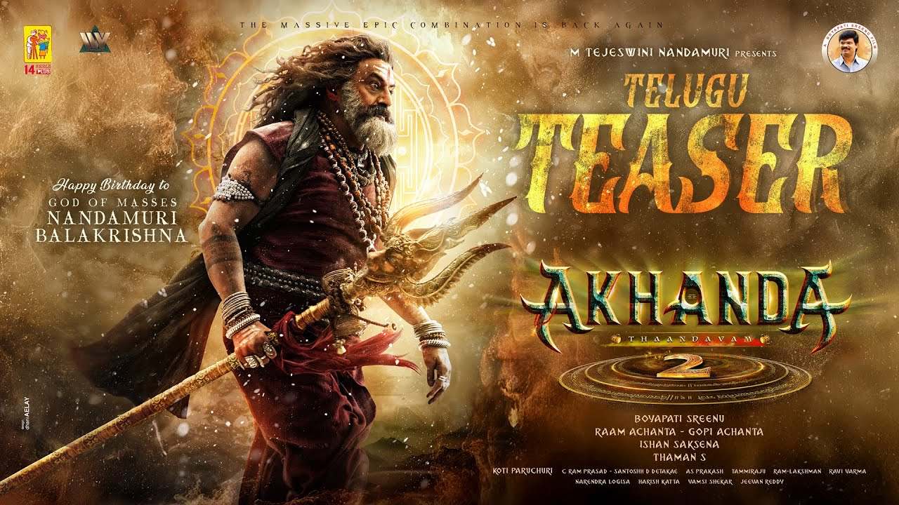 Akhanda 2 Teaser, Akhanda 2