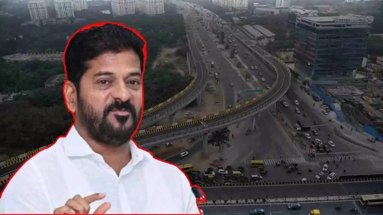 CM Revanth Reddy inaugurates PJR flyover