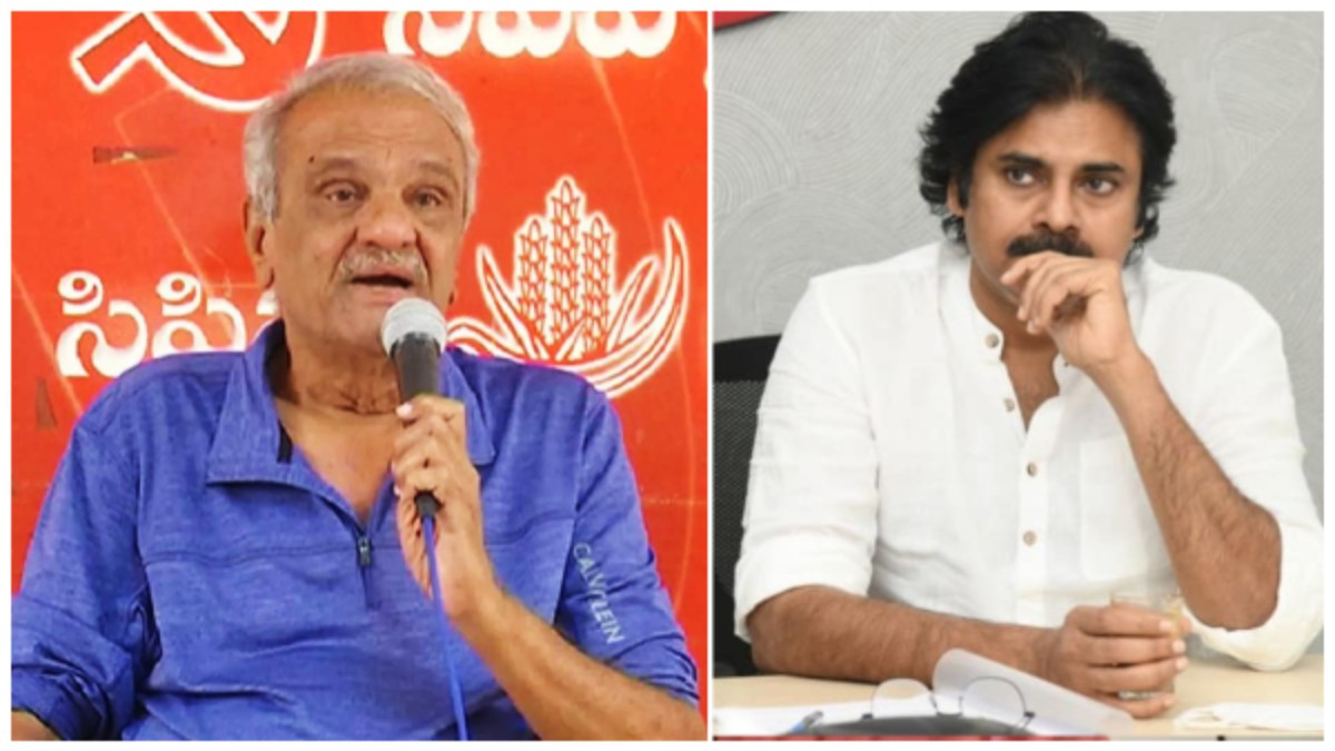 CPI General Secretary Narayana Again Controversial Comments On AP Dy.CM Pawan Kalyan 