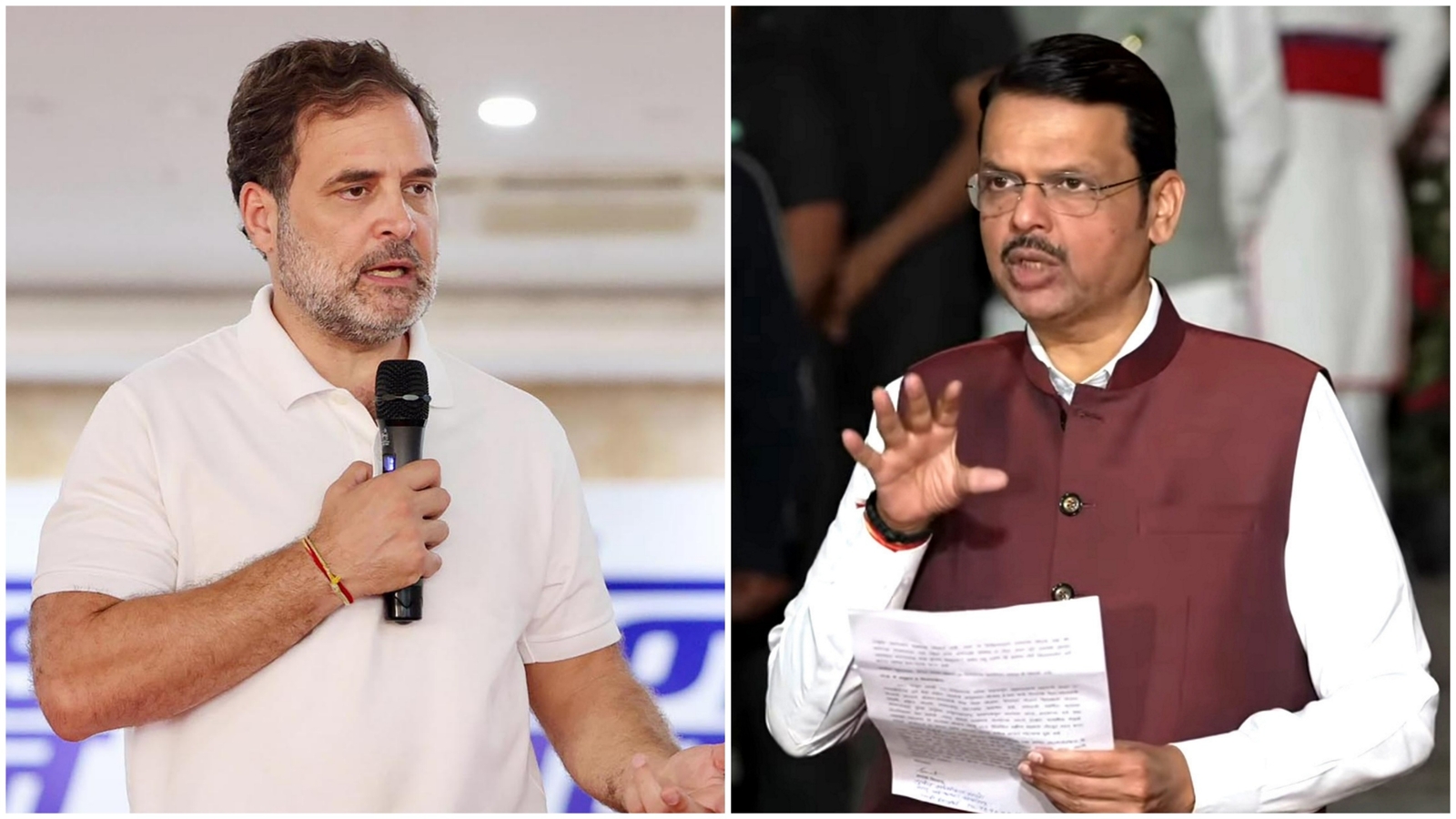 Rahul Gandhi Vs Devendra Fadnavis Maharashtra CM Terms Congress MP's Comments On Assembly Elections Laughable