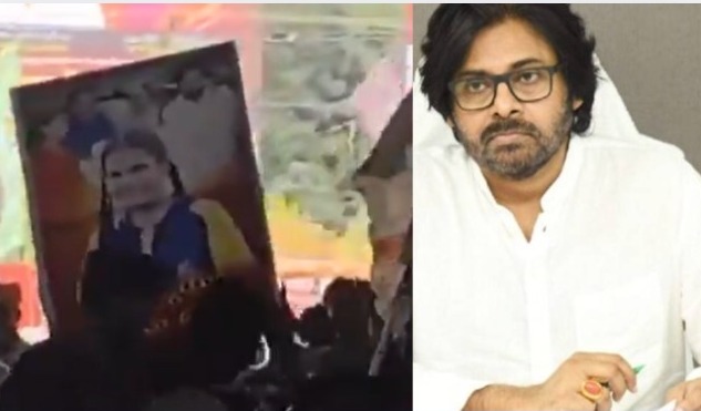 Pawan Kalyan faces protests saying his child is missing