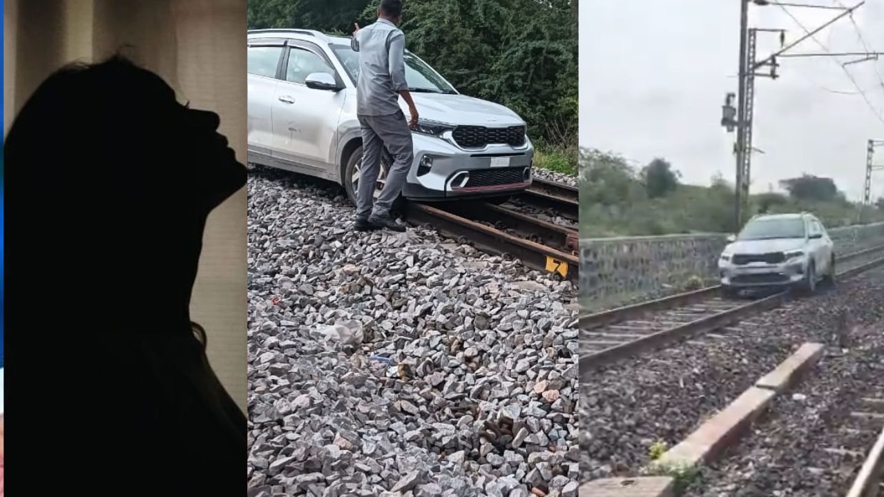 Railway track turned road Woman’s drive sparks panic near Shankarpally