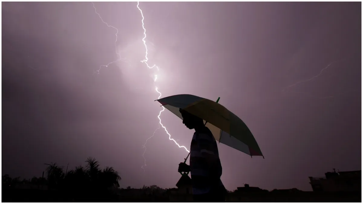 rain thunder