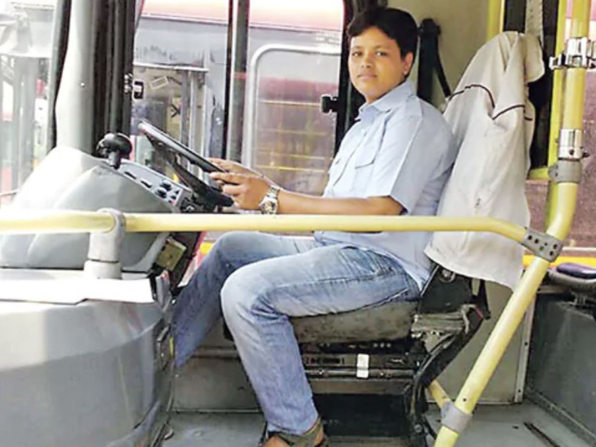 Vankadarath Saritha is set to become the first woman bus driver in the Telangana State Road Transport Corporation
