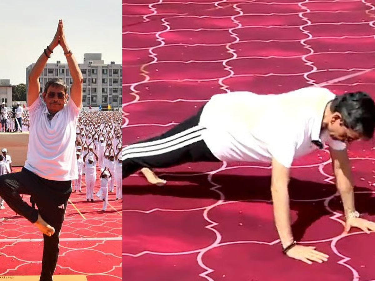 70-Year-Old Tamil Nadu Governor Completes 51 Push-Ups At Yoga Day Event, Wows Crowd