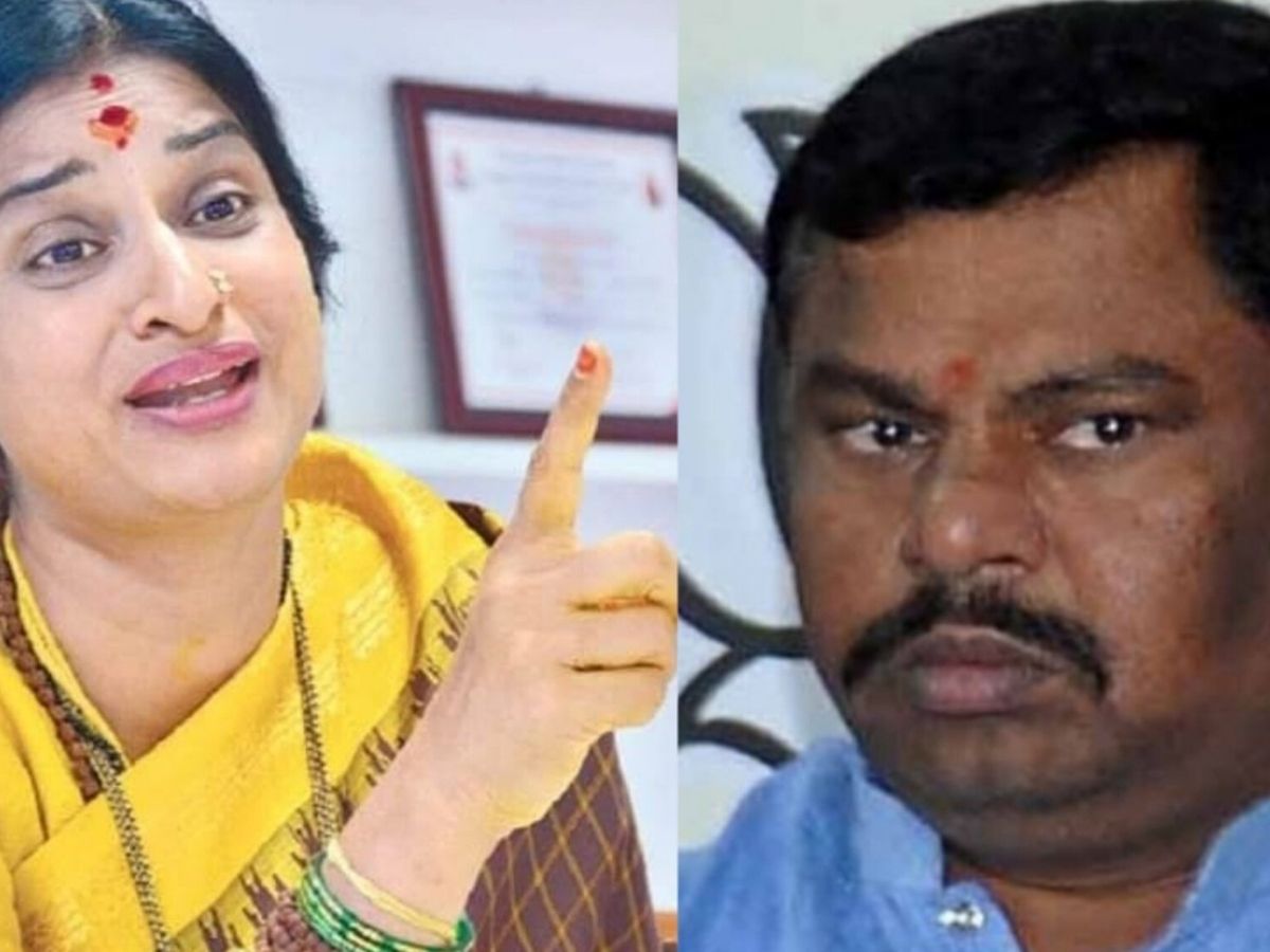 MADHAVI LATHA, RAJASINGH, BJP