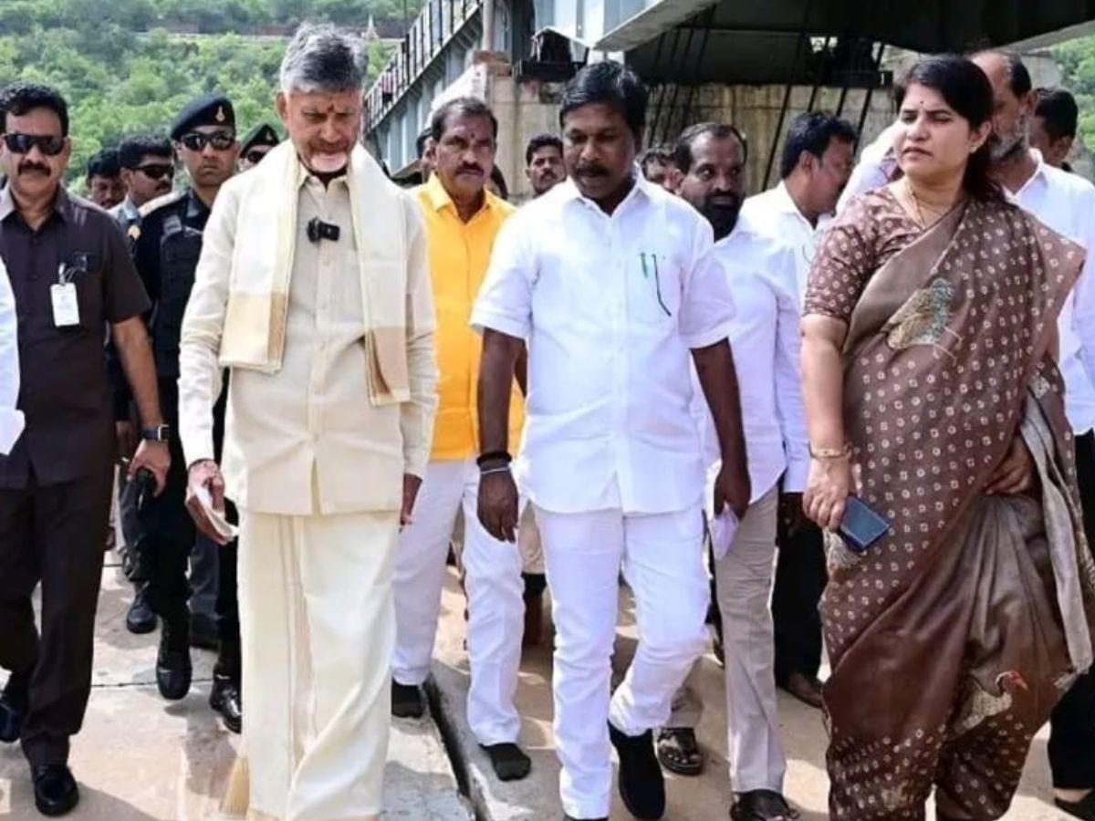 Achampet MLA Vamsi Krishna requests CM Chandrababu to cooperate in the construction of an inter-state bridge over the Krishna River between AP and Telangana