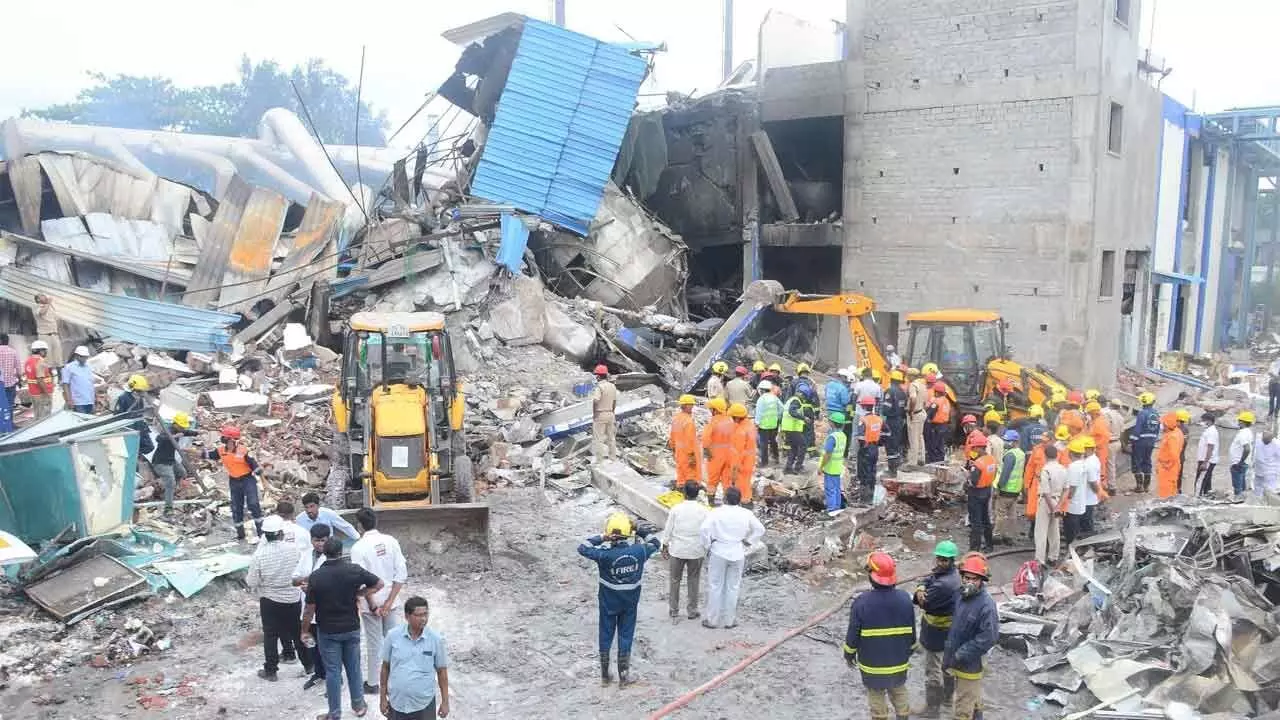 Death toll in Sangareddy district blast rises to 37