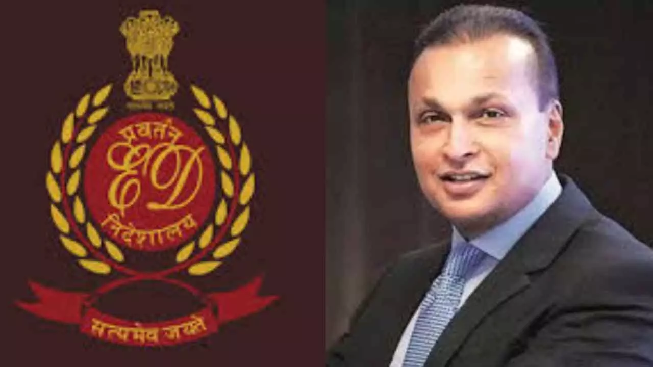 ED raids 35 places, 50 firms linked to Anil Ambani's Reliance Group in loan fraud case