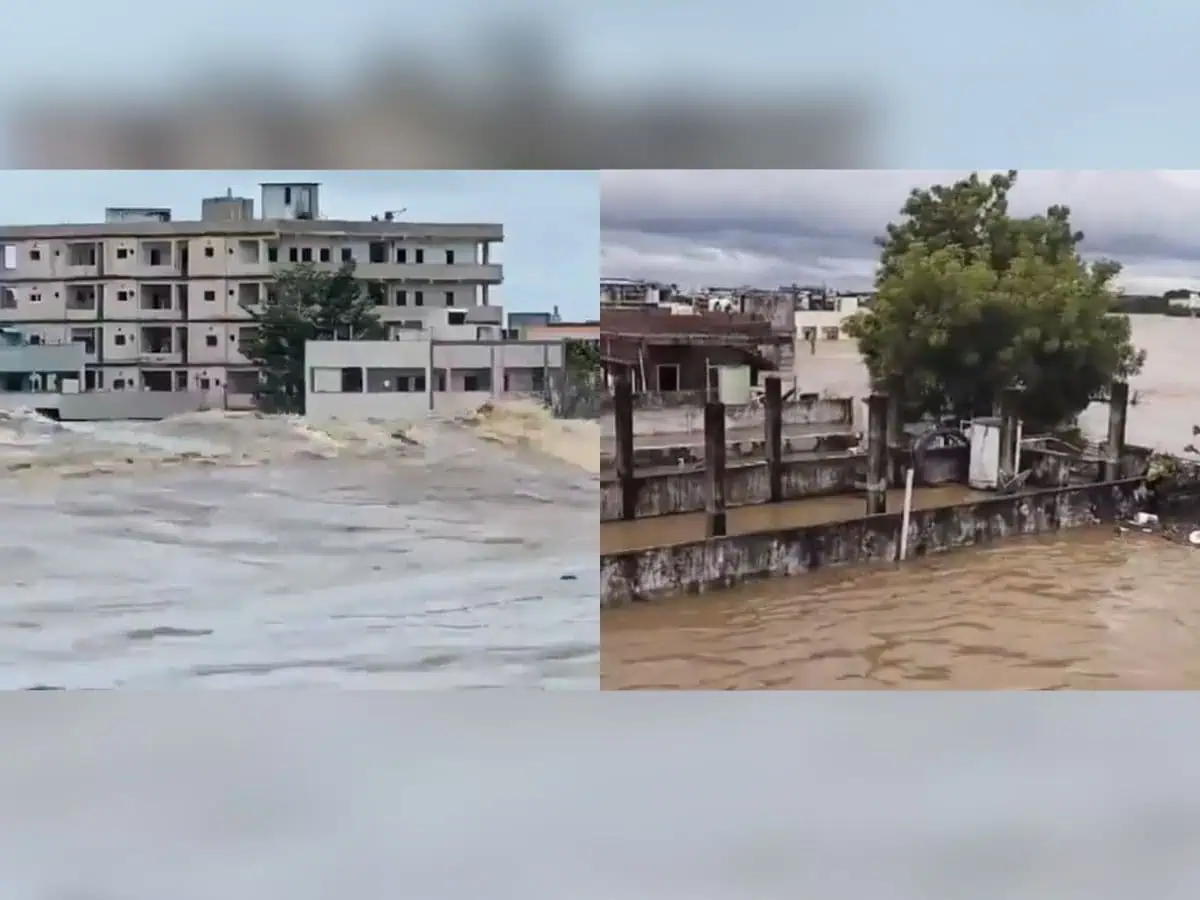 Fresh flood alert in Telangana as Munneru River crosses danger mark