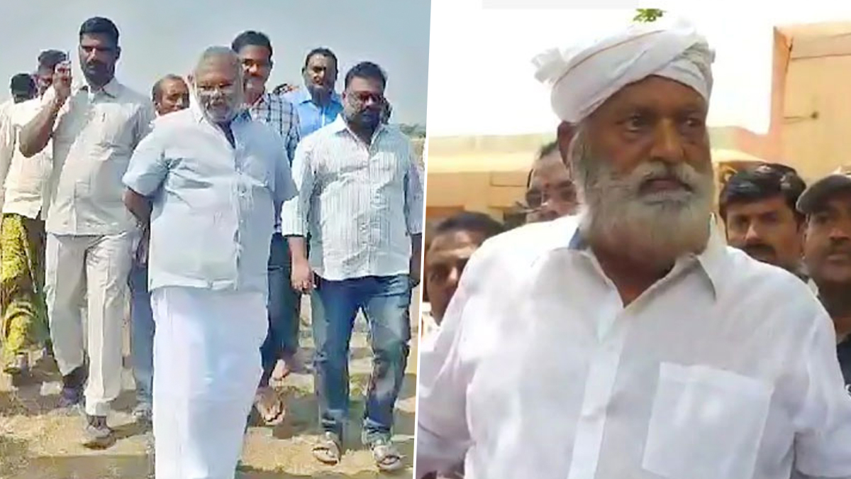 JC Prabhakar Reddy visits Kethireddy's house