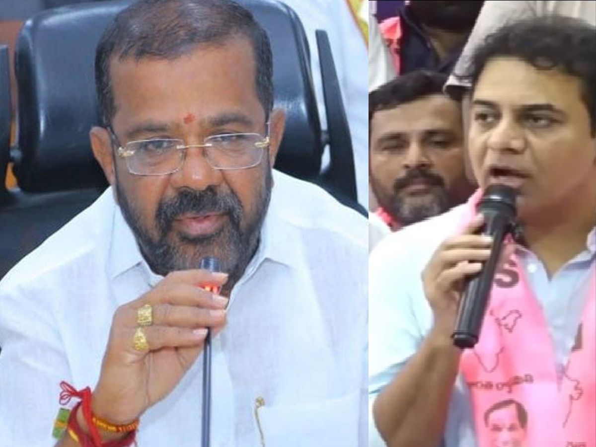 Naini Rajender Reddy , TELANGANA, KTR
