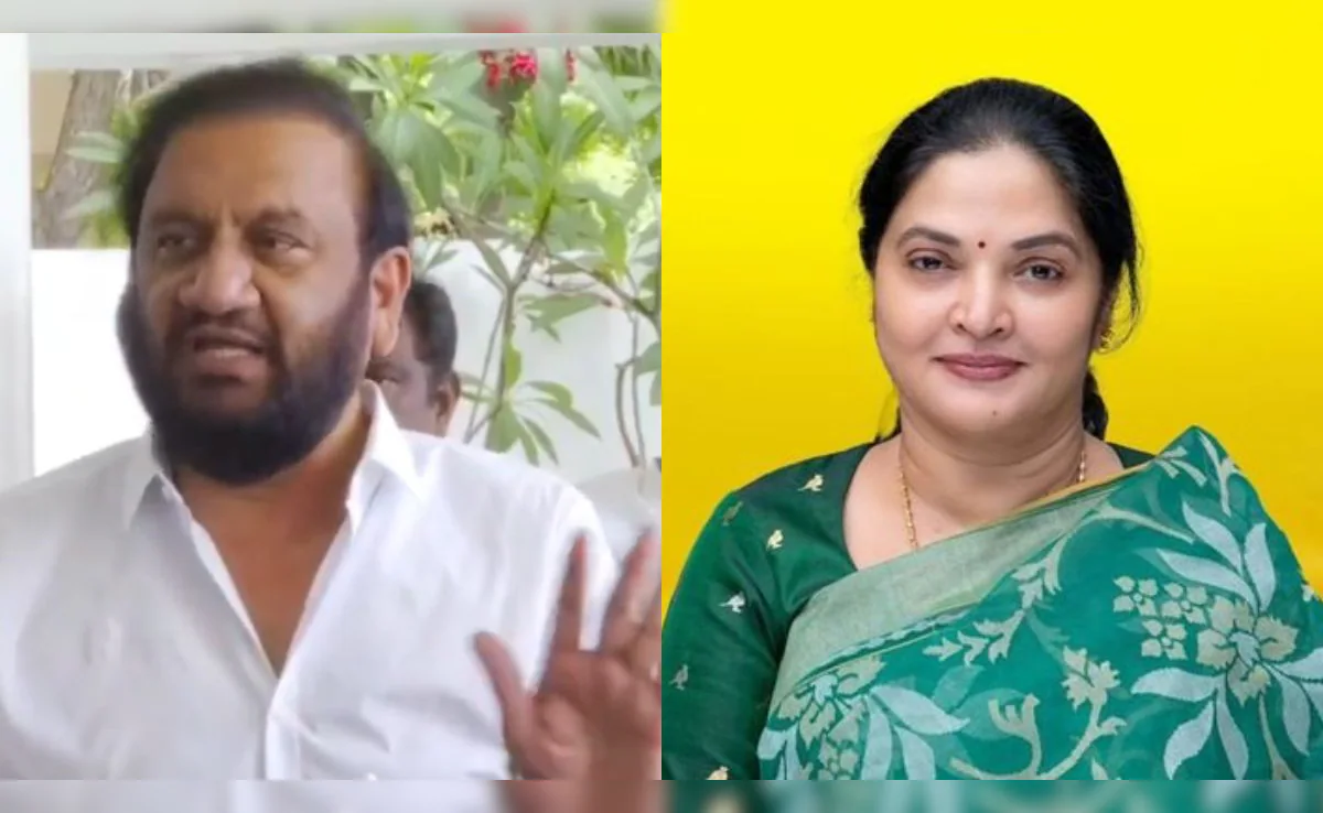 Nallapareddy Prasanna Kumar Reddy once again makes hot comments on Prashanthi Reddy