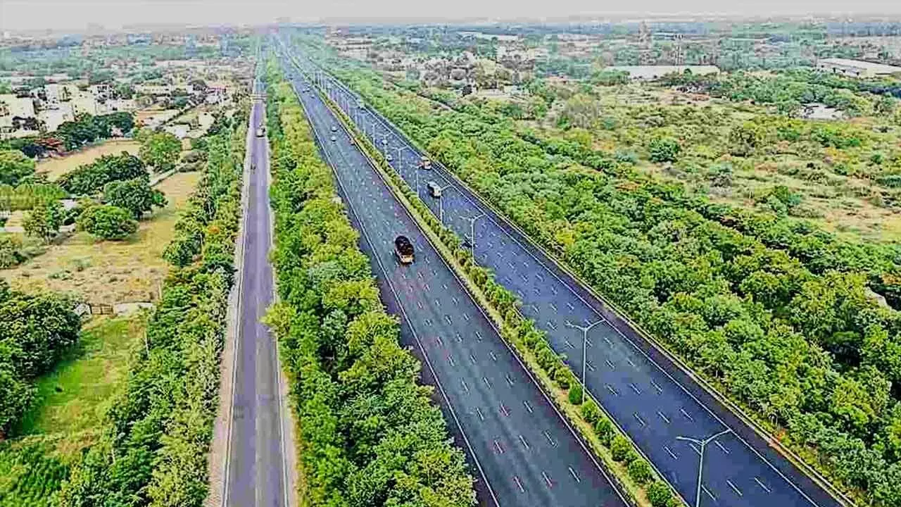 New Greenfield Express Highway from Fourth City to Amaravati