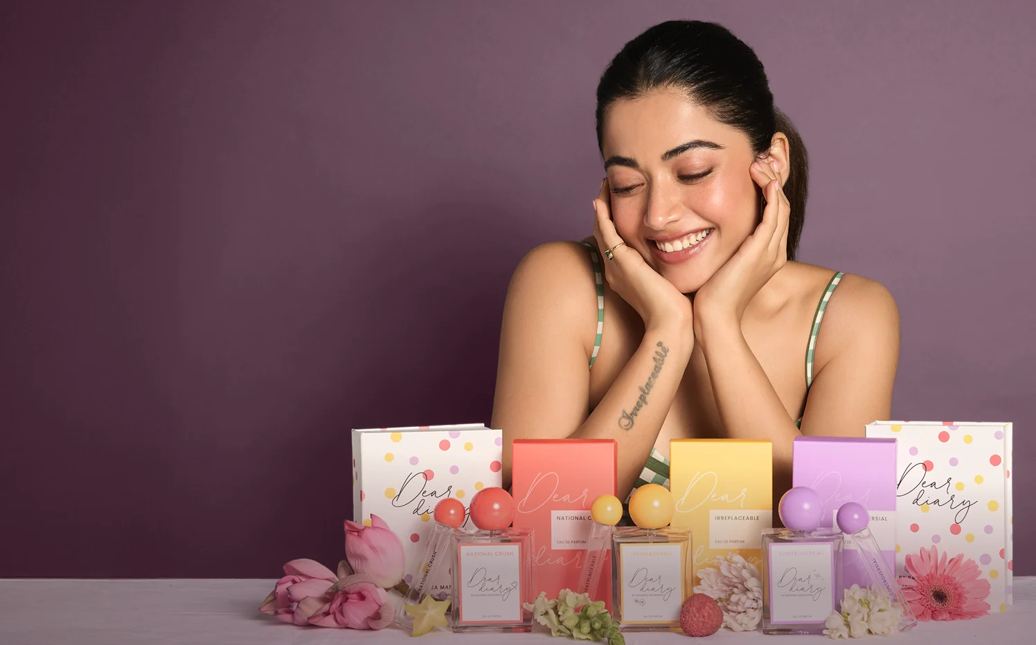 Rashmika Mandanna launches her own fragrance brand Dear Diary