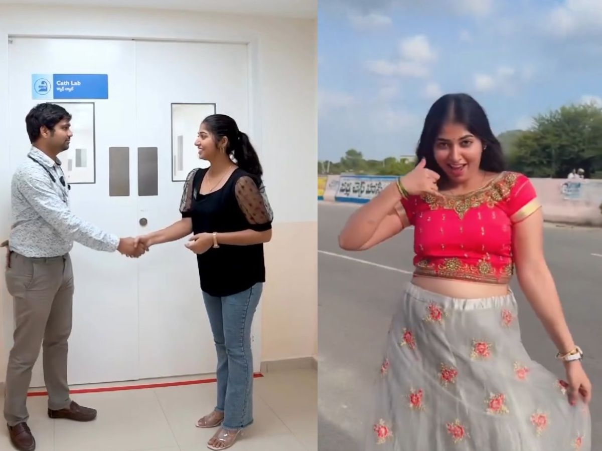Instagram Reels Girl Caught in the House of a Young Doctor Couple