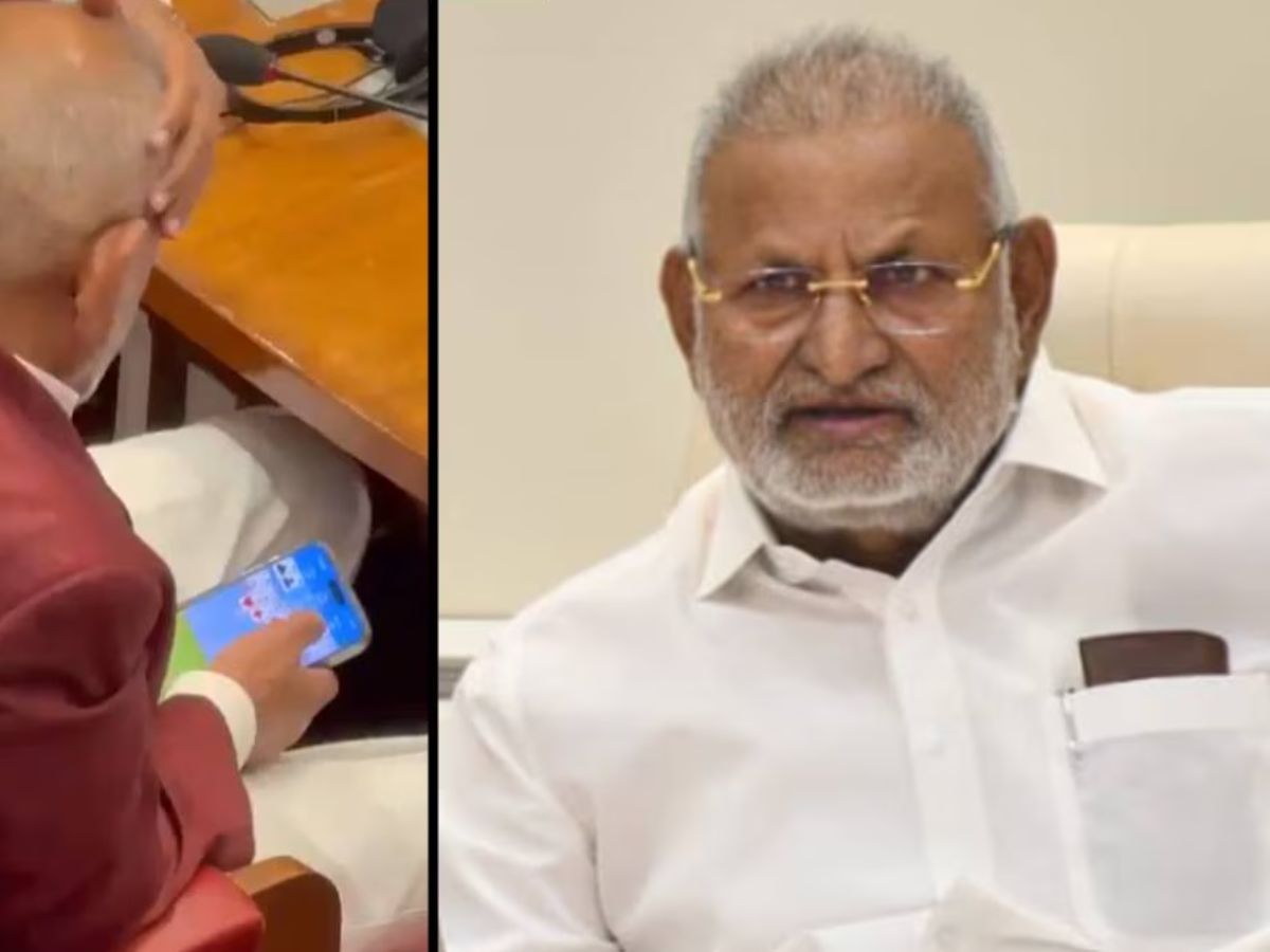 Maharashtra agriculture minister manikrao kokate give clarification about playing rummy in mobile