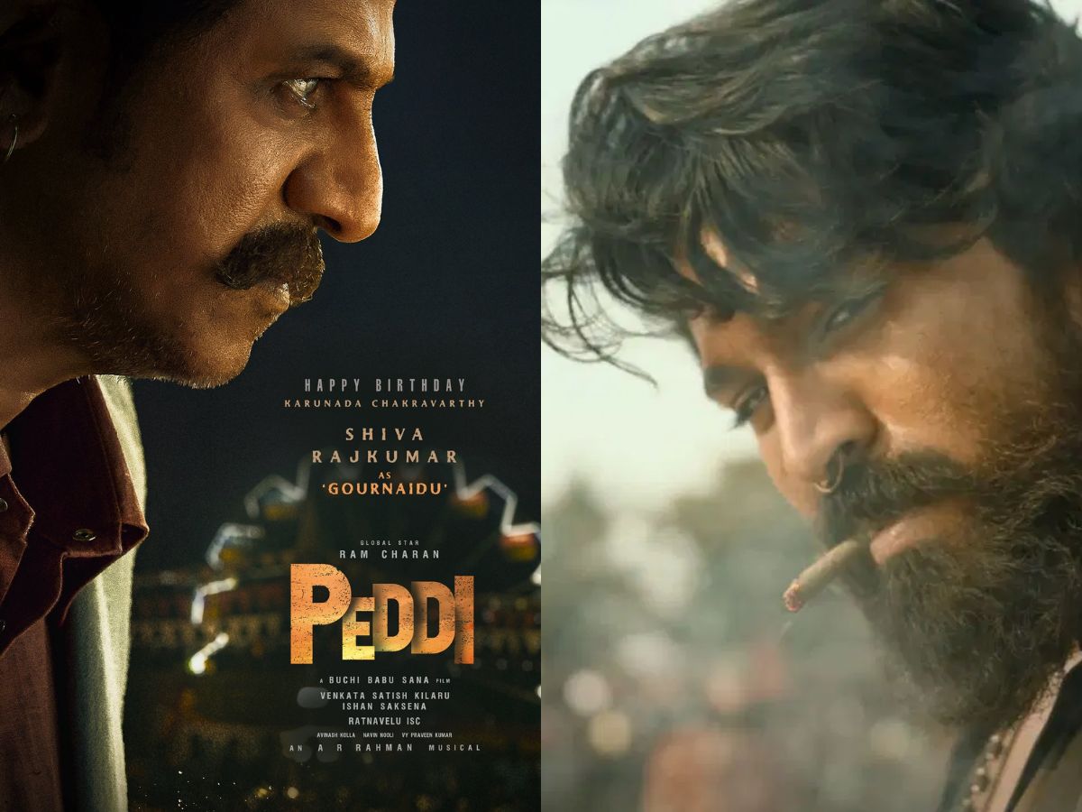 PEDDI movie shivanna poster