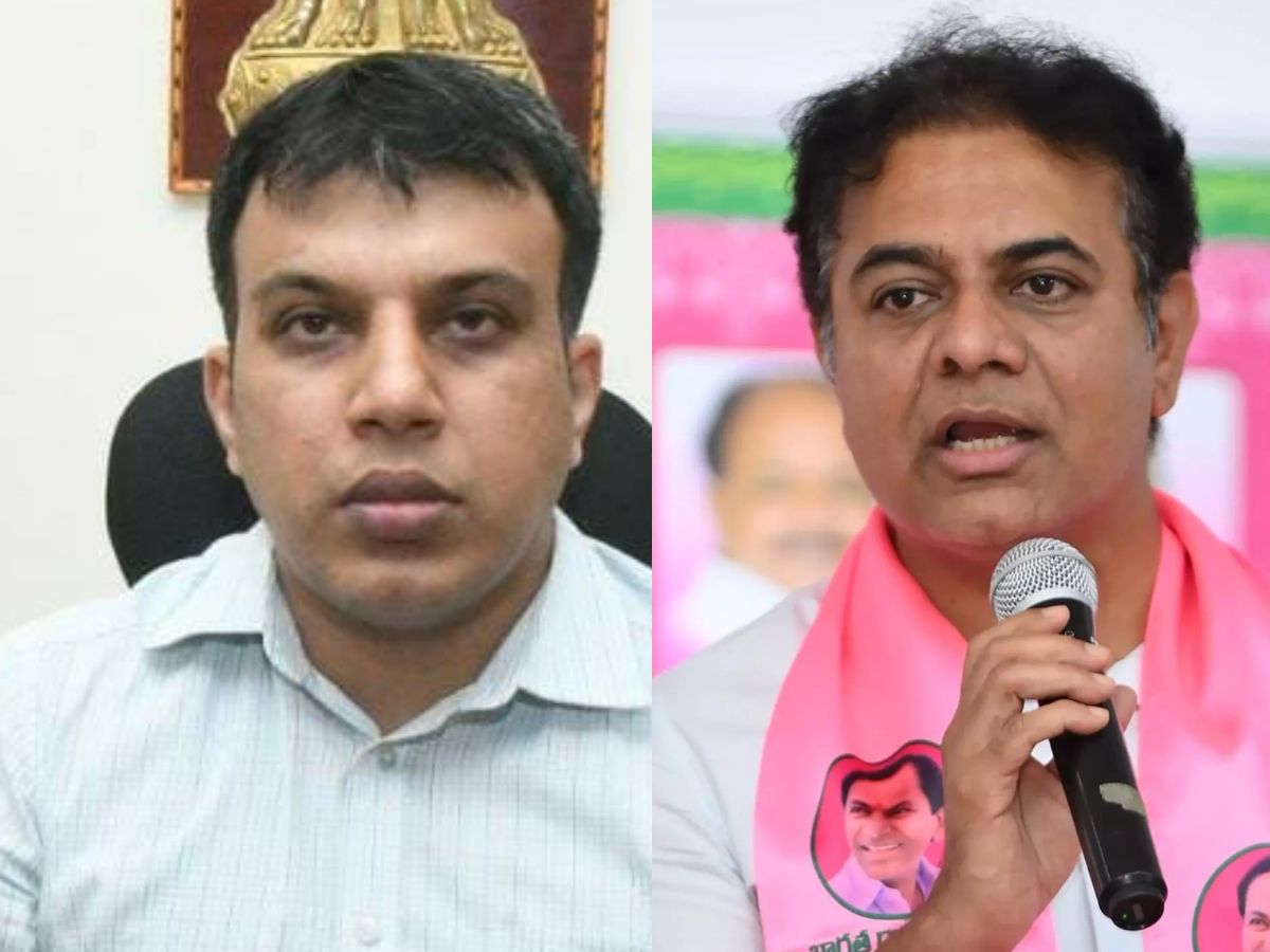 Sircilla Collector Sandeep in another controversy