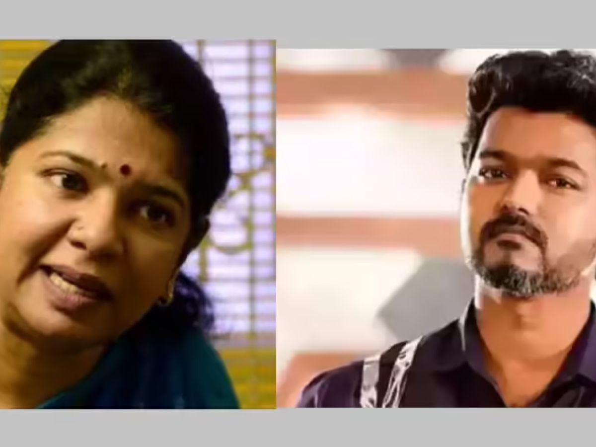 Kanimozhi's sensational comments on Vijay's entry into politics!