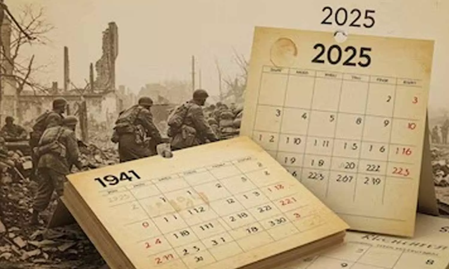 Same calendar in 1947 and 2025