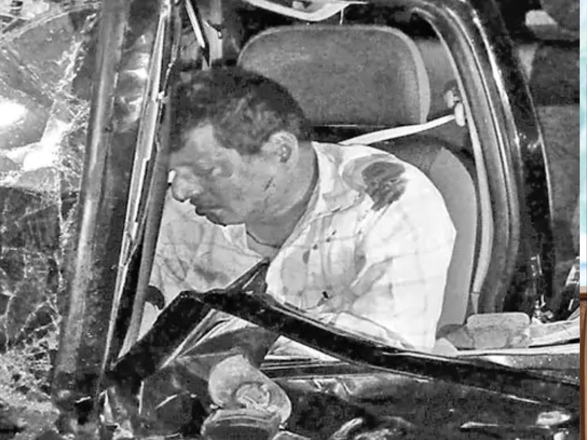 AP Additional ASP Prasad, who was seriously injured in a car accident in Choutuppal, died while undergoing treatment.