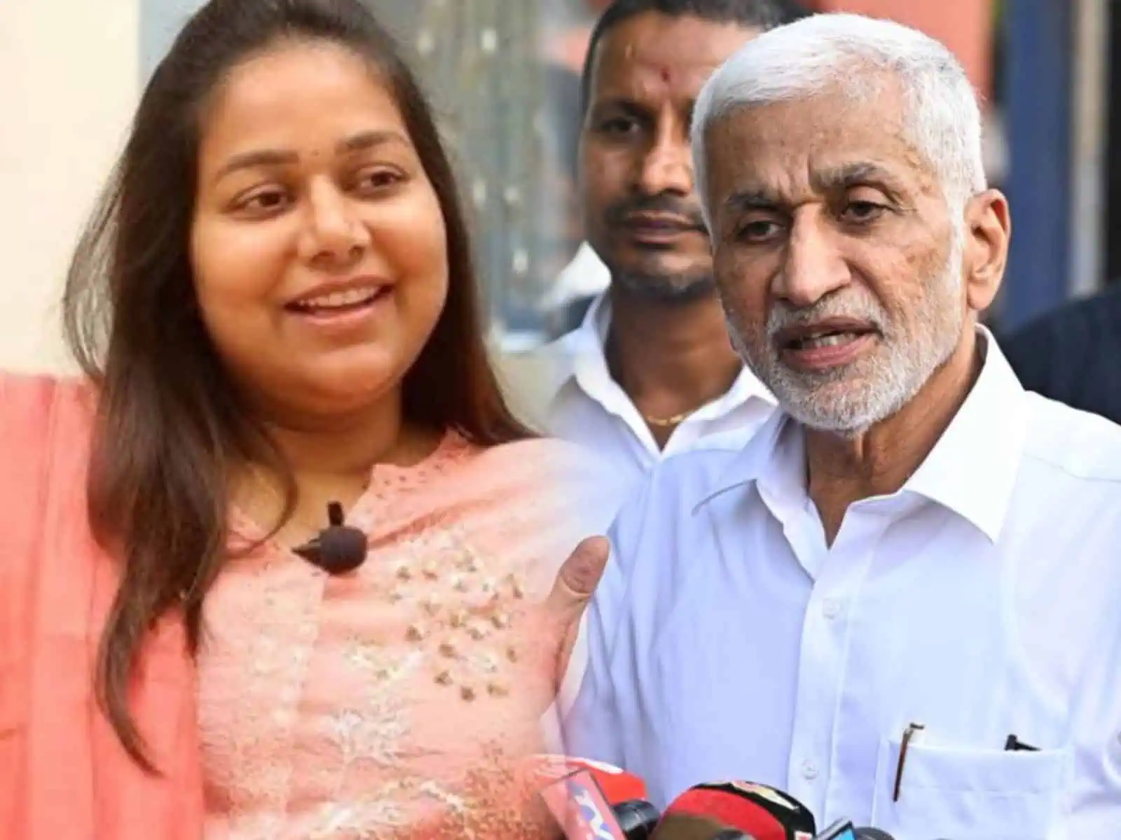 Big shock for Vijayasai Reddy's daughter