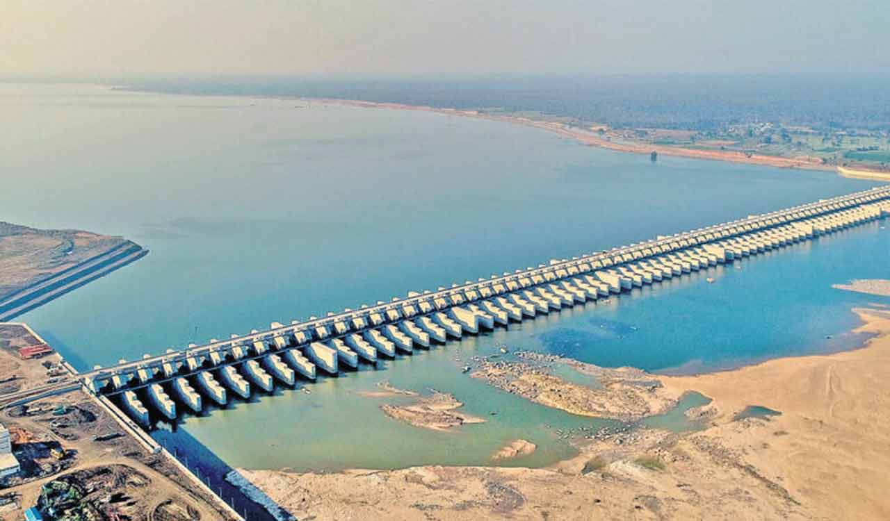 First danger warning issued at Kaleshwaram