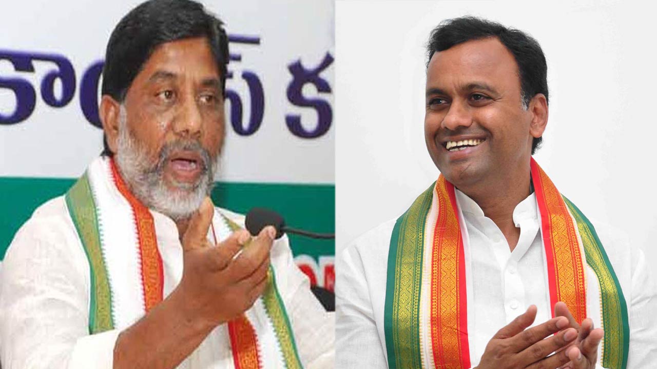 Komatireddy Rajagopal Reddy thanked Bhatti Vikramarka