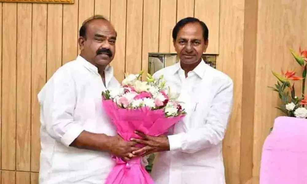 MADHU SUDHANA CHARY ON KCR