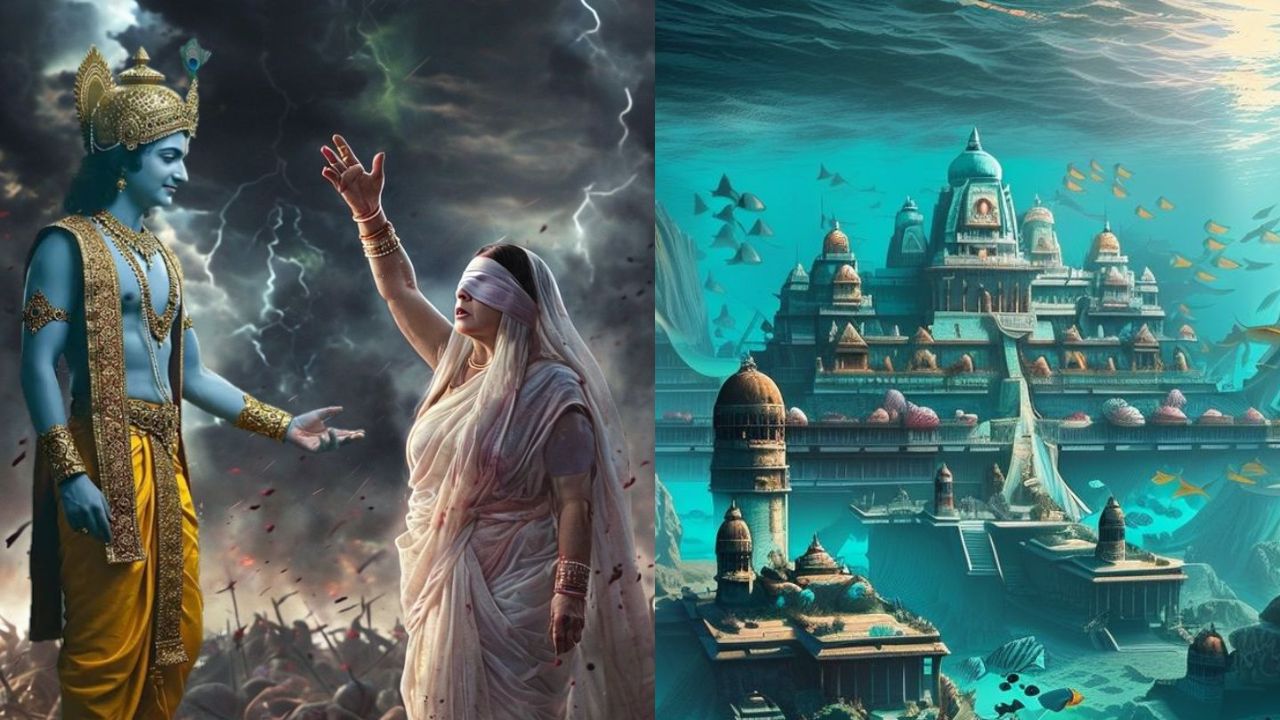 How Gandhari’s Curse Changed the Course of Lord Krishna’s Life
