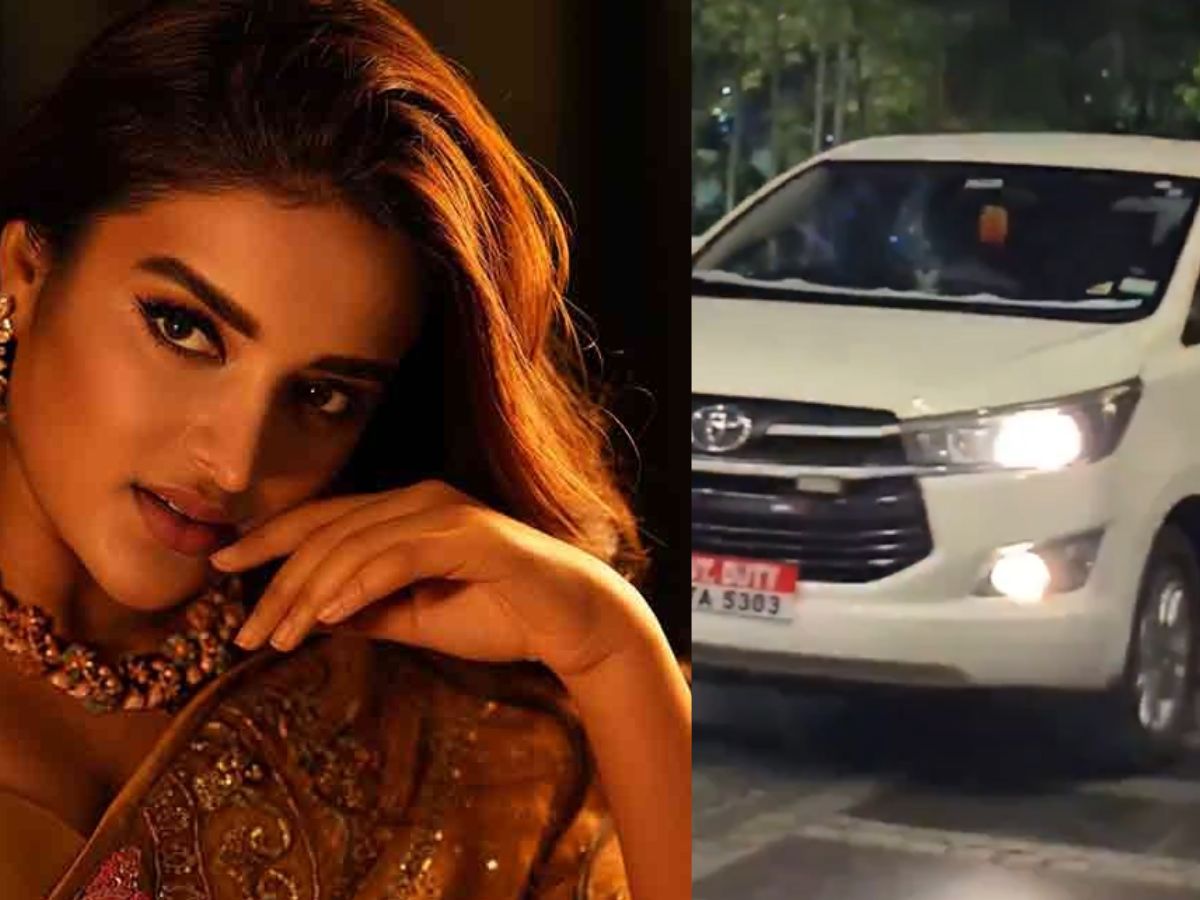 Government vehicle , Nidhi Agarwal