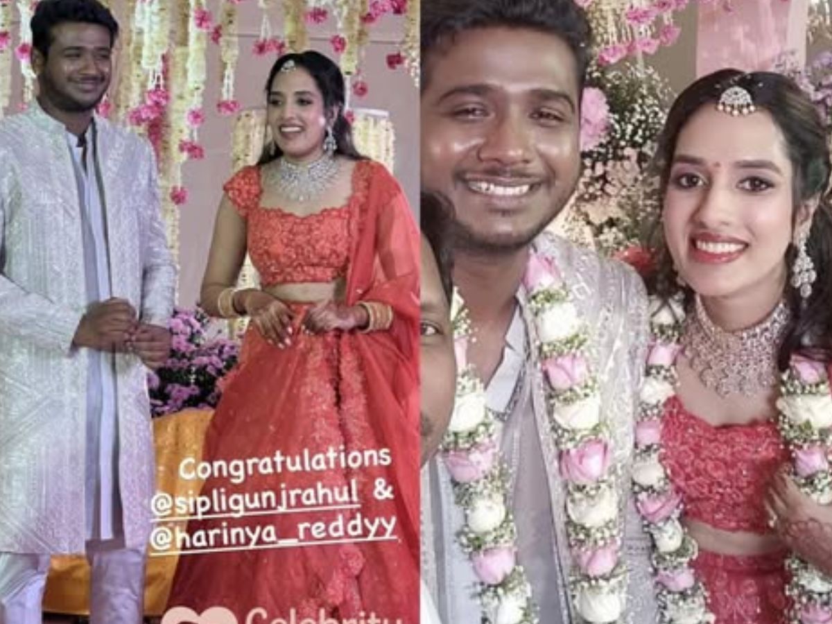 Rahul Sipligunj gets engaged to Harini Reddy in a private ceremony