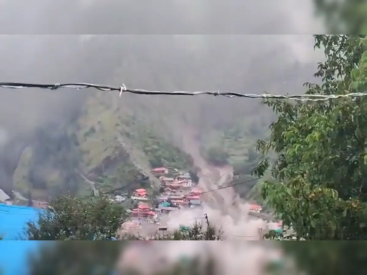 Uttarkashi cloudburst Village washed away, several people missing after flash floods hit Uttarakhand