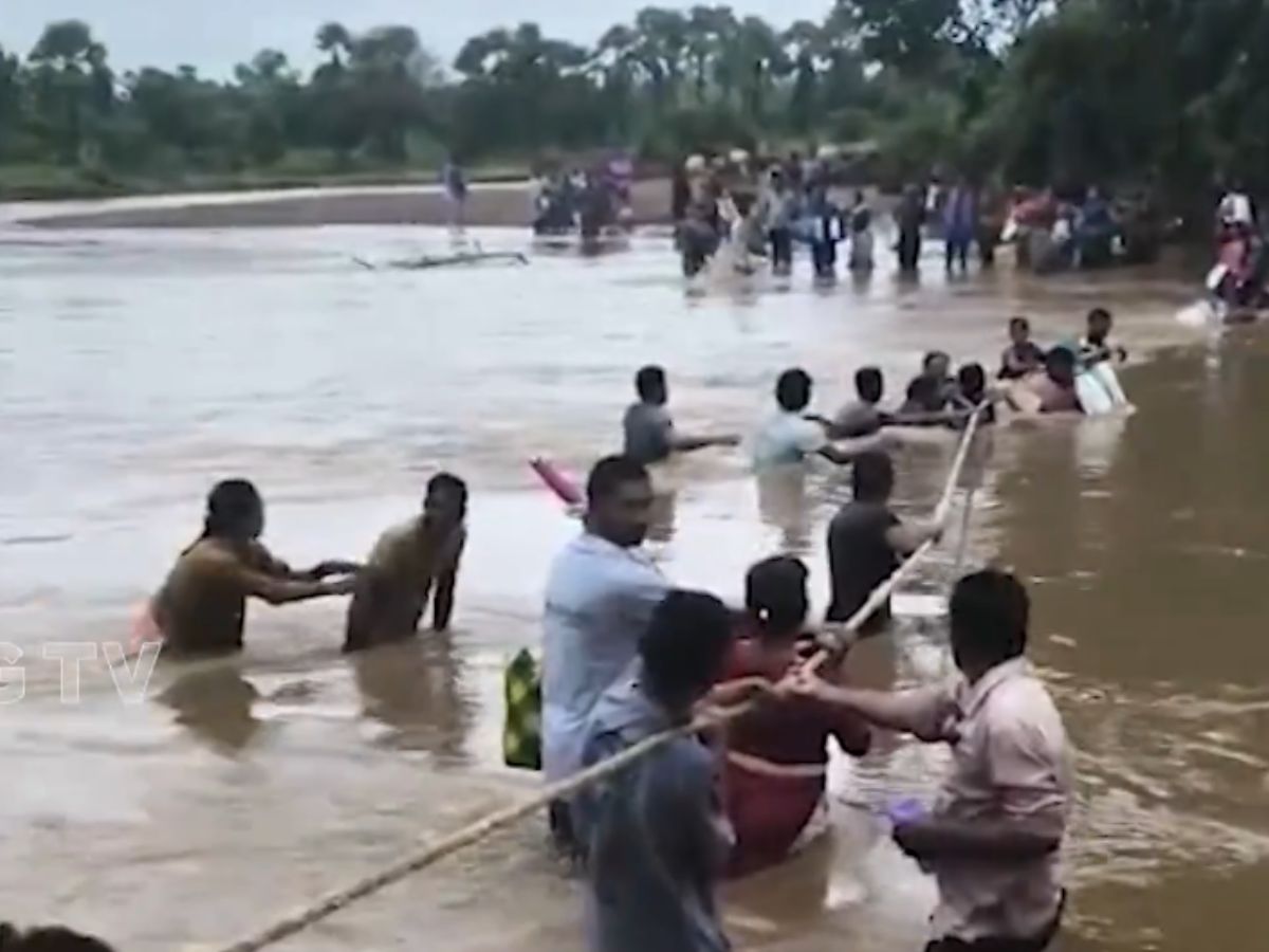 The combined Adilabad district is in turmoil due to heavy rains