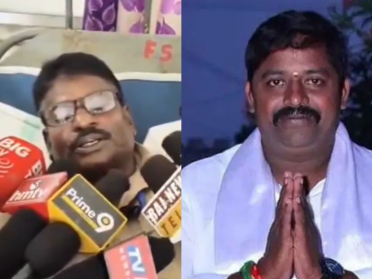 Jana Sena leader who came drunk and attacked the police home guard